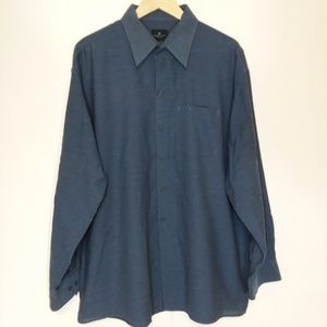 Kennith Cole Reaction Button-Up 17.5 XL